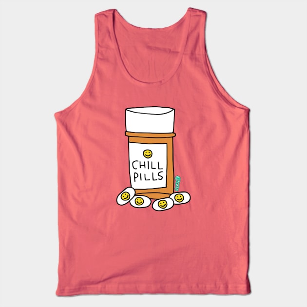 chill pills Tank Top by GRIPLESS